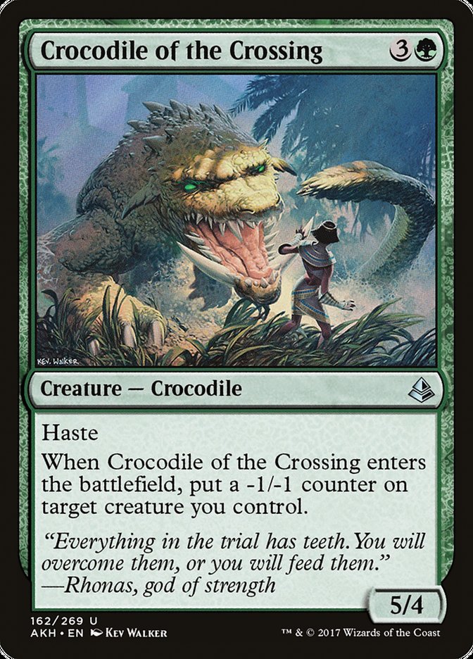 Crocodile of the Crossing [Amonkhet] | The Gaming Verse