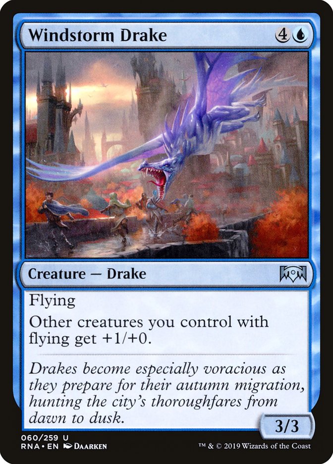 Windstorm Drake [Ravnica Allegiance] | The Gaming Verse