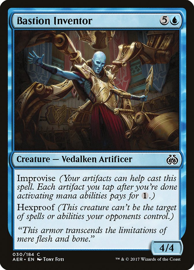 Bastion Inventor [Aether Revolt] | The Gaming Verse