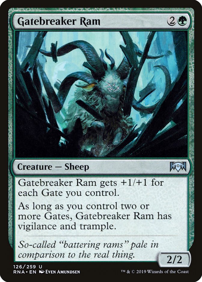 Gatebreaker Ram [Ravnica Allegiance] | The Gaming Verse