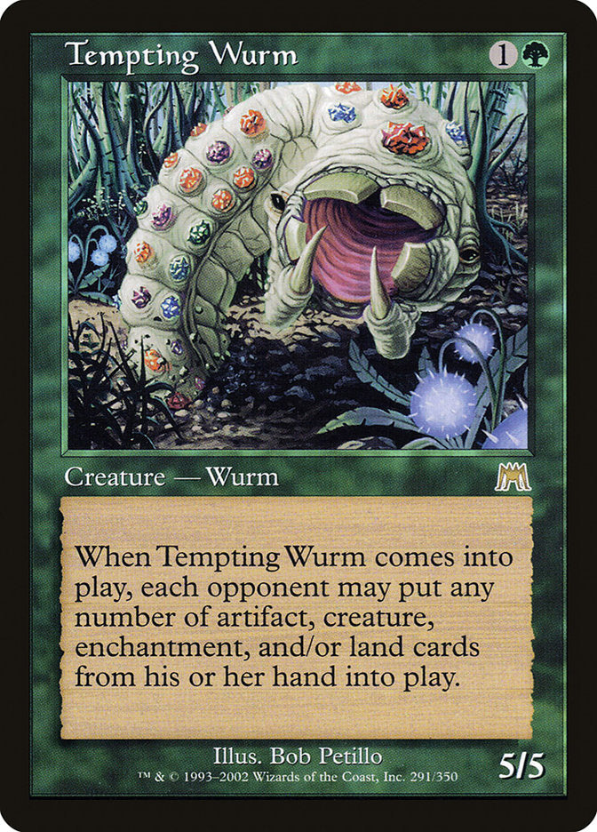 Tempting Wurm [Onslaught] | The Gaming Verse