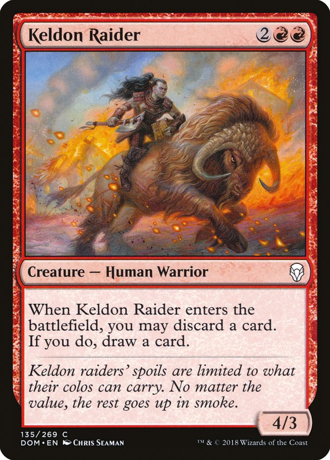 Keldon Raider [Dominaria] | The Gaming Verse