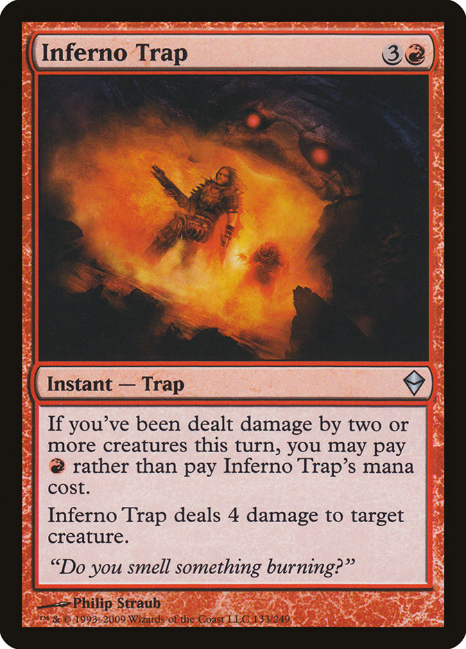 Inferno Trap [Zendikar] | The Gaming Verse