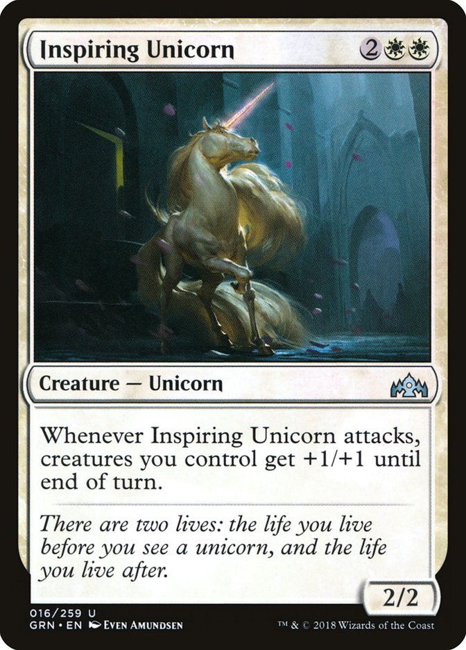 Inspiring Unicorn [Guilds of Ravnica] | The Gaming Verse