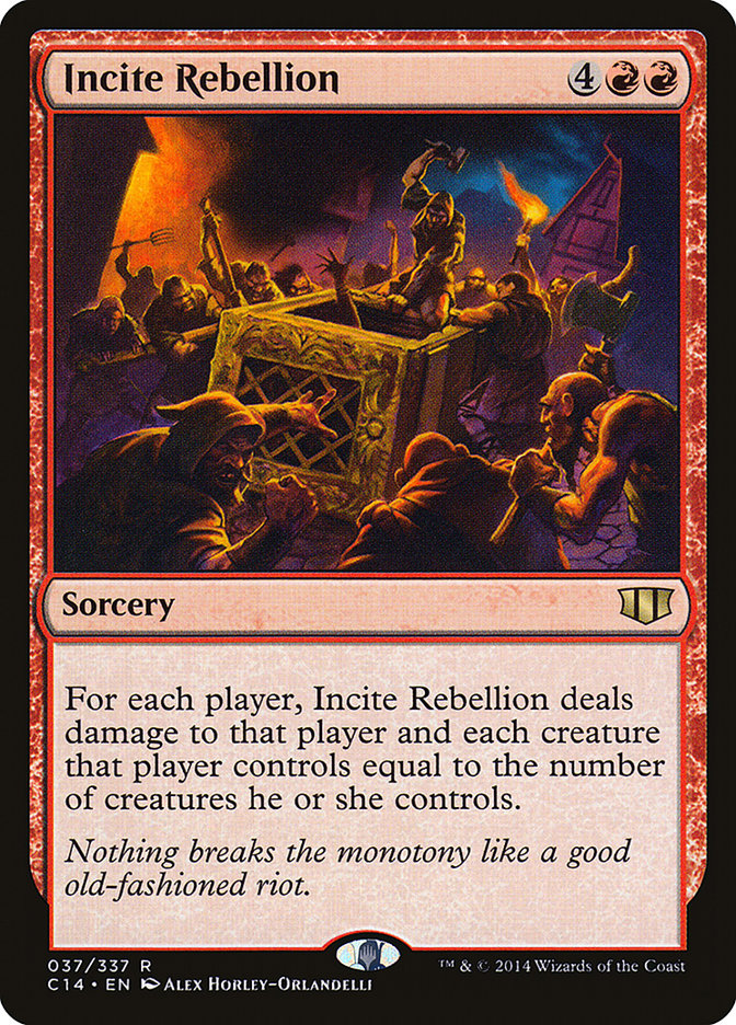 Incite Rebellion [Commander 2014] | The Gaming Verse