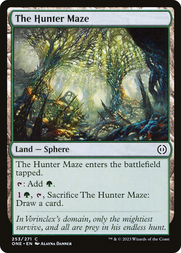 The Hunter Maze [Phyrexia: All Will Be One] | The Gaming Verse