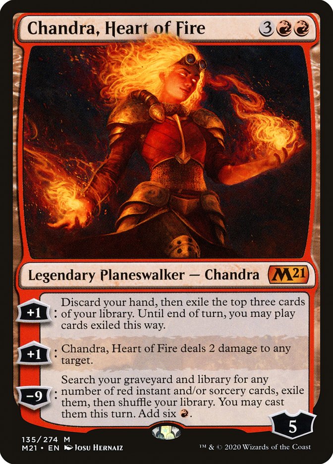 Chandra, Heart of Fire [Core Set 2021] | The Gaming Verse