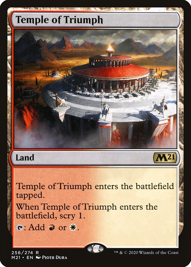 Temple of Triumph [Core Set 2021] | The Gaming Verse