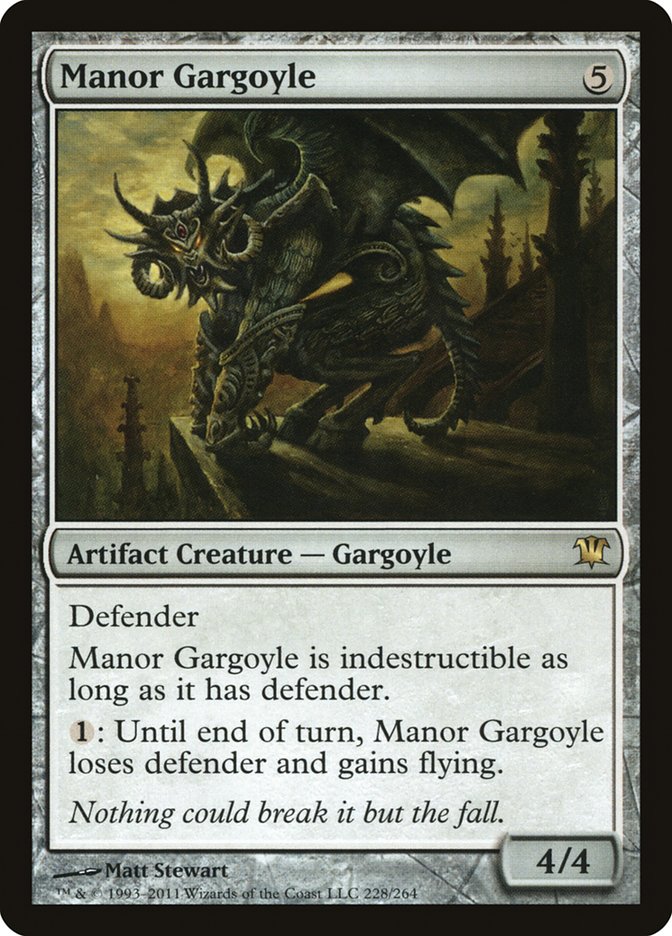 Manor Gargoyle [Innistrad] | The Gaming Verse