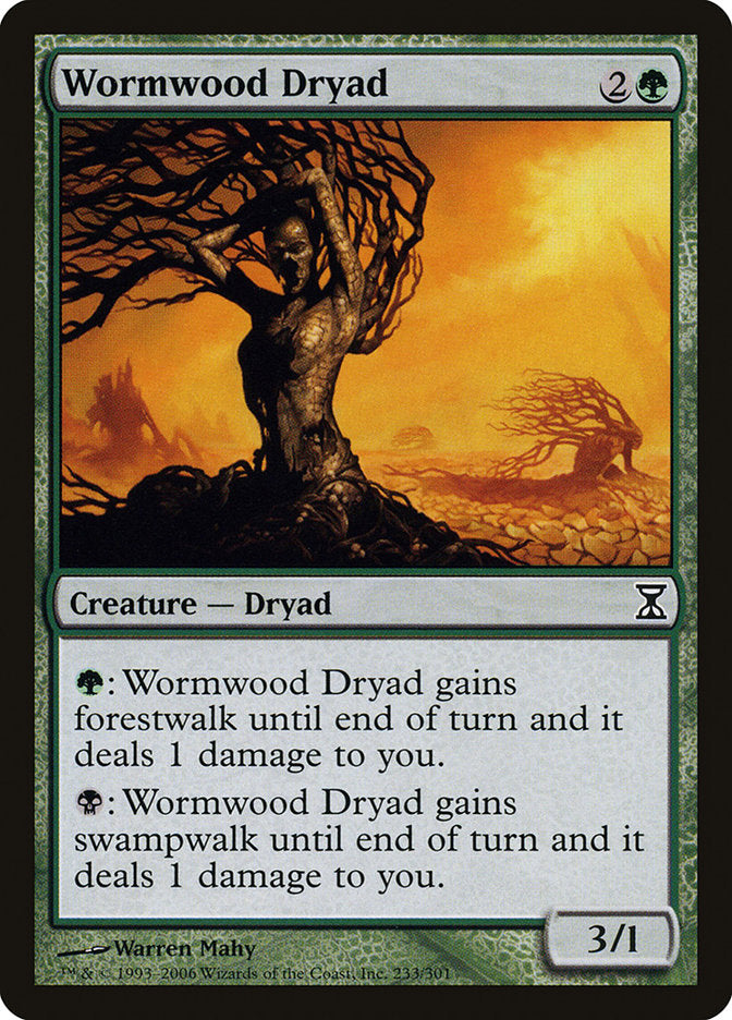 Wormwood Dryad [Time Spiral] | The Gaming Verse