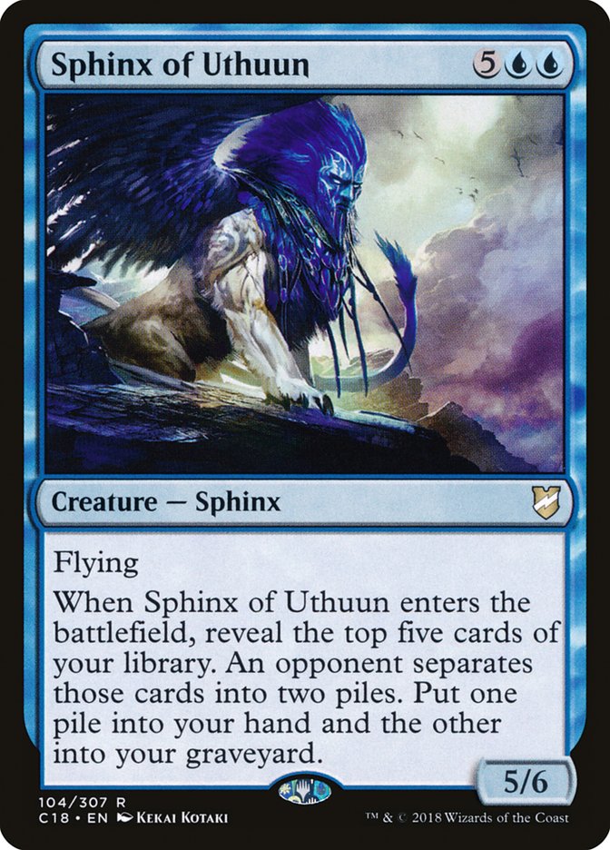 Sphinx of Uthuun [Commander 2018] | The Gaming Verse