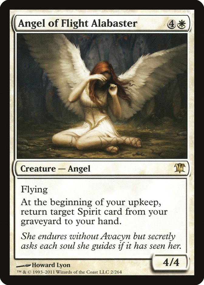 Angel of Flight Alabaster [Innistrad] | The Gaming Verse