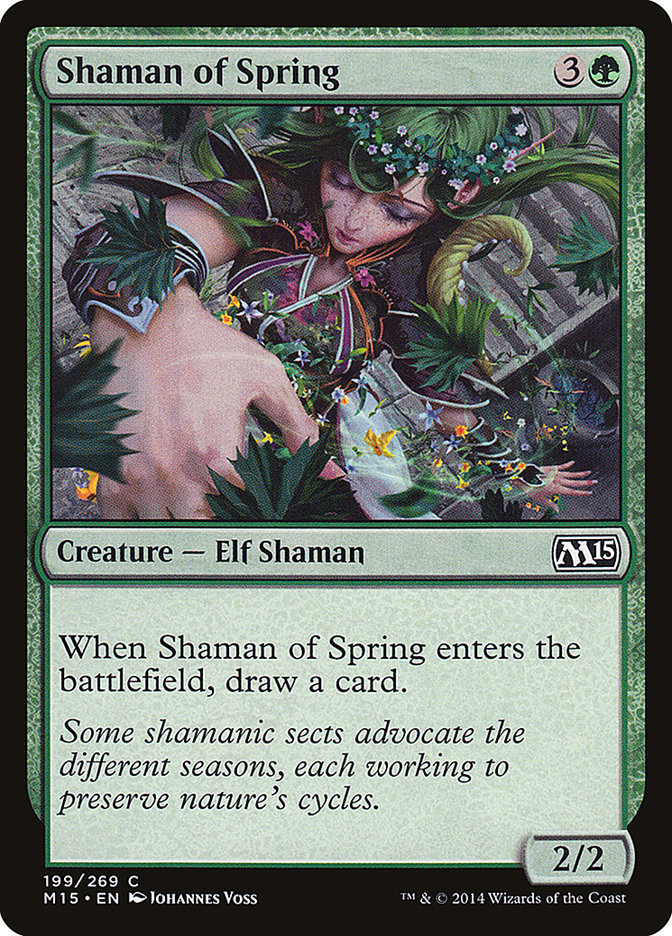 Shaman of Spring [Magic 2015] | The Gaming Verse