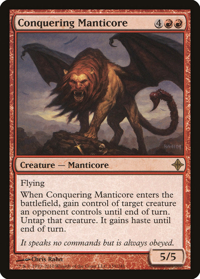 Conquering Manticore [Rise of the Eldrazi] | The Gaming Verse