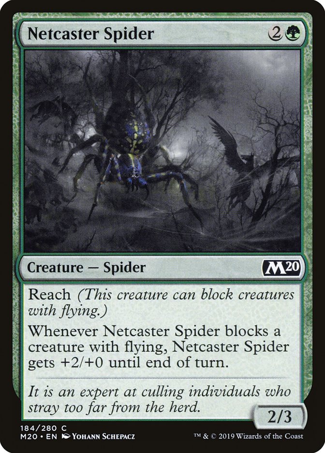 Netcaster Spider [Core Set 2020] | The Gaming Verse