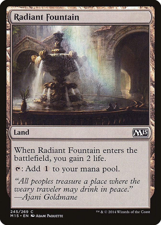 Radiant Fountain [Magic 2015] | The Gaming Verse