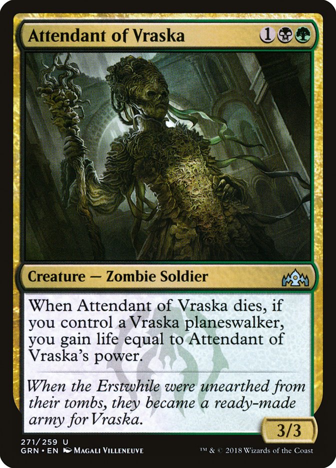 Attendant of Vraska [Guilds of Ravnica] | The Gaming Verse