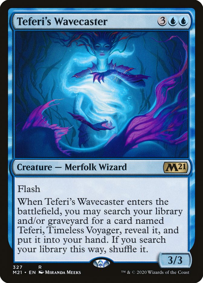 Teferi's Wavecaster [Core Set 2021] | The Gaming Verse