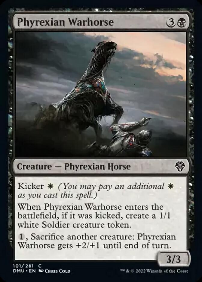 Phyrexian Warhorse [Dominaria United] | The Gaming Verse