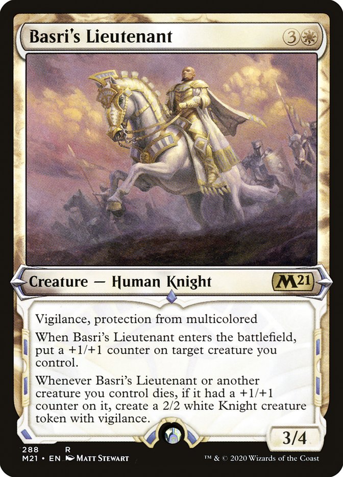 Basri's Lieutenant (Showcase) [Core Set 2021] | The Gaming Verse