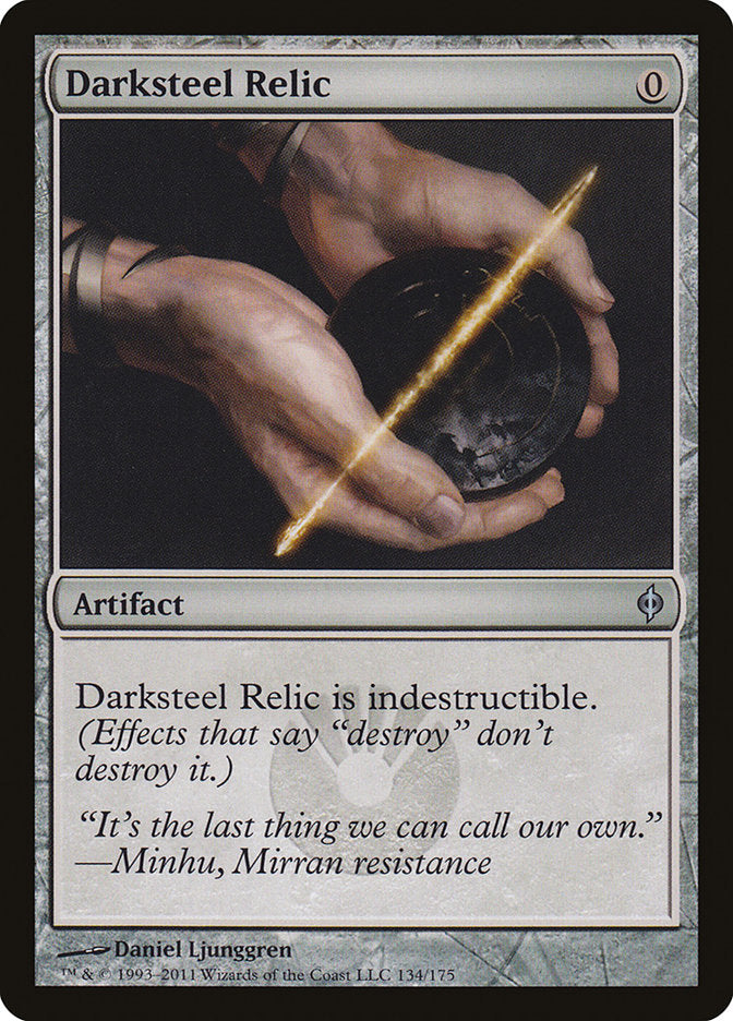 Darksteel Relic [New Phyrexia] | The Gaming Verse