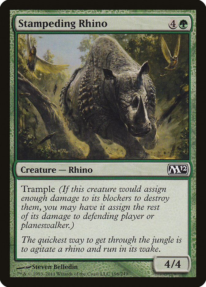 Stampeding Rhino [Magic 2012] | The Gaming Verse