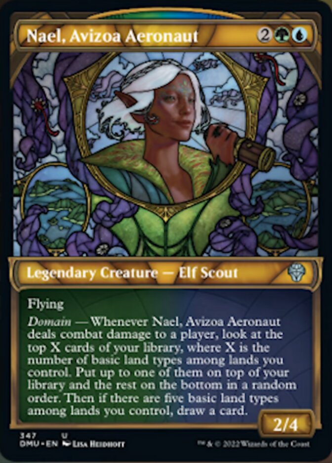 Nael, Avizoa Aeronaut (Showcase Textured) [Dominaria United] | The Gaming Verse