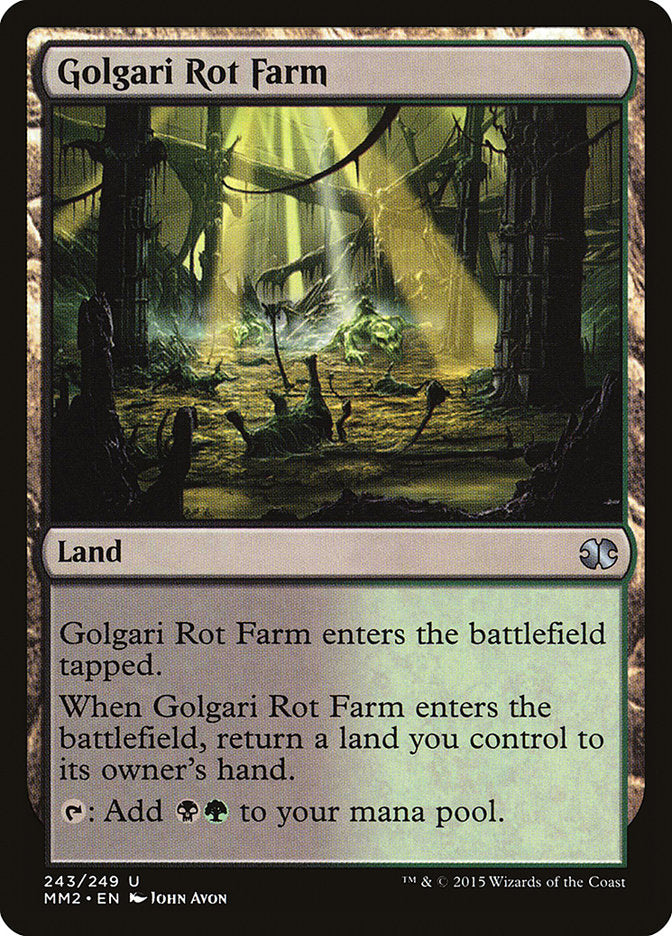 Golgari Rot Farm [Modern Masters 2015] | The Gaming Verse