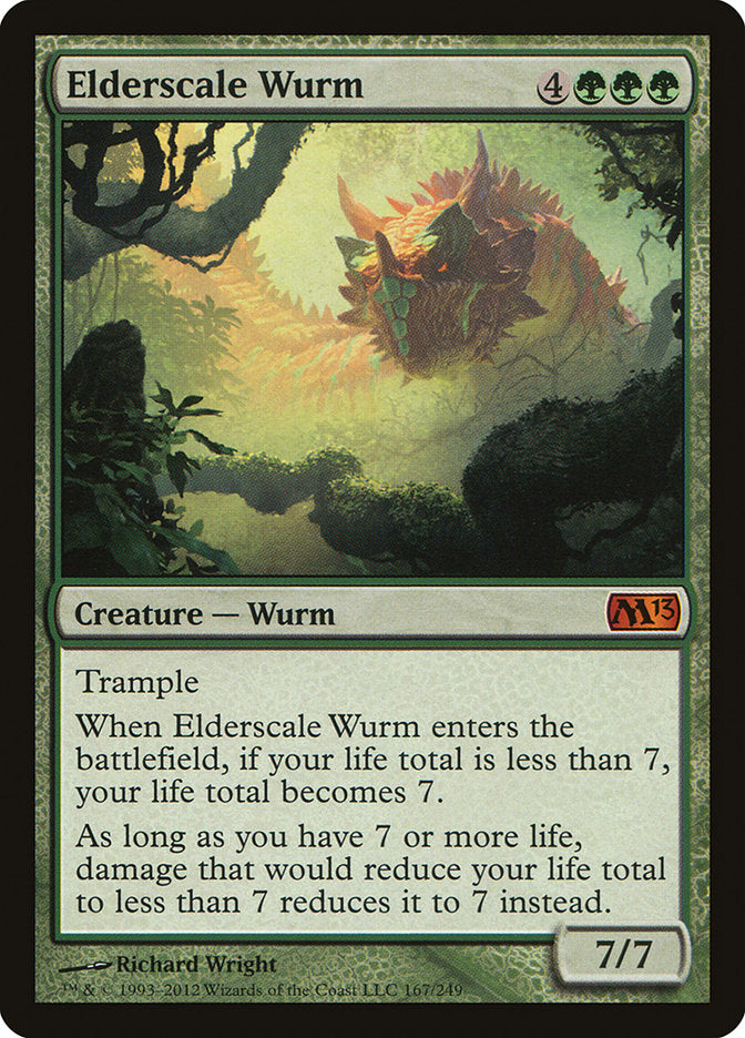 Elderscale Wurm [Magic 2013] | The Gaming Verse