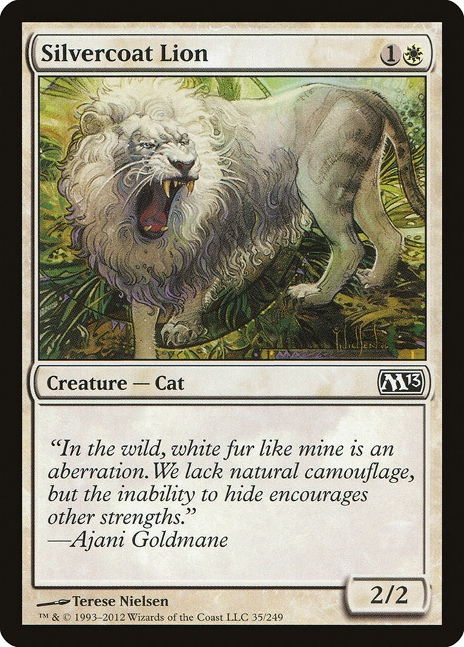 Silvercoat Lion [Magic 2013] | The Gaming Verse