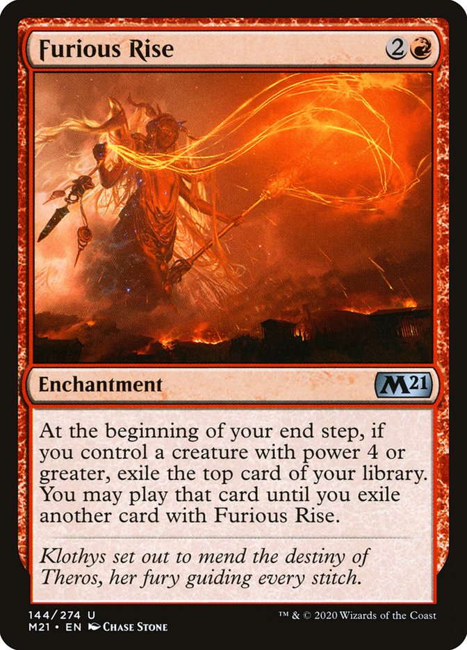 Furious Rise [Core Set 2021] | The Gaming Verse