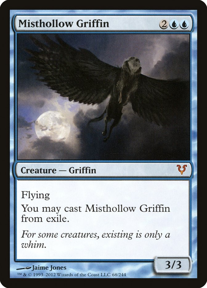 Misthollow Griffin [Avacyn Restored] | The Gaming Verse