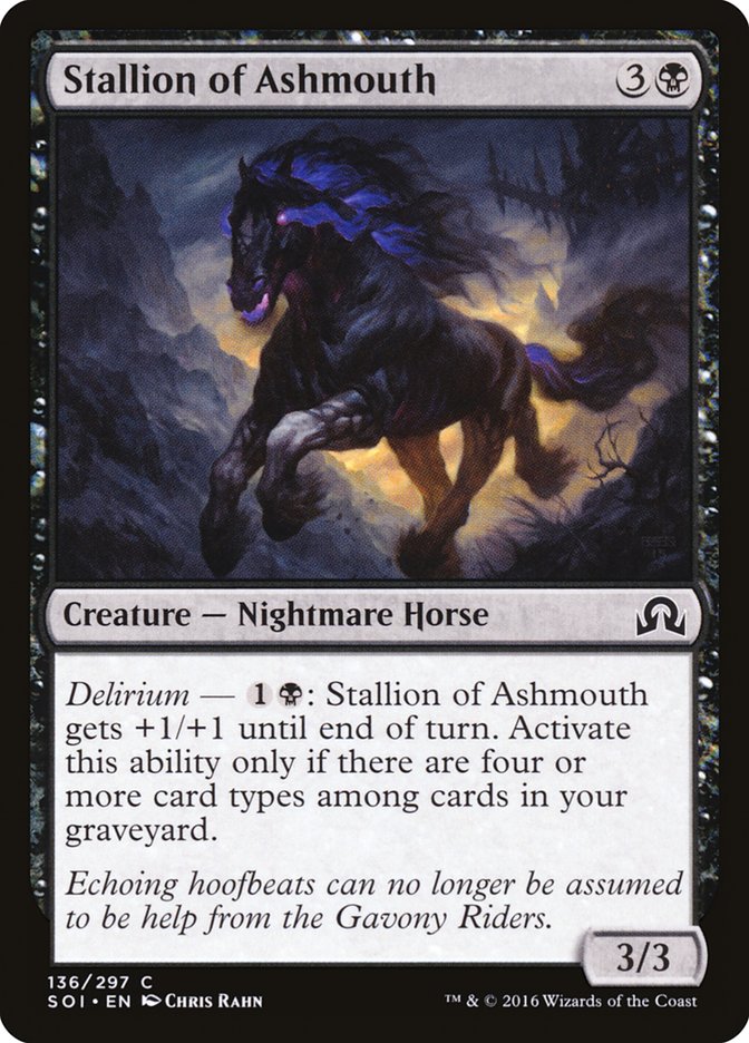 Stallion of Ashmouth [Shadows over Innistrad] | The Gaming Verse