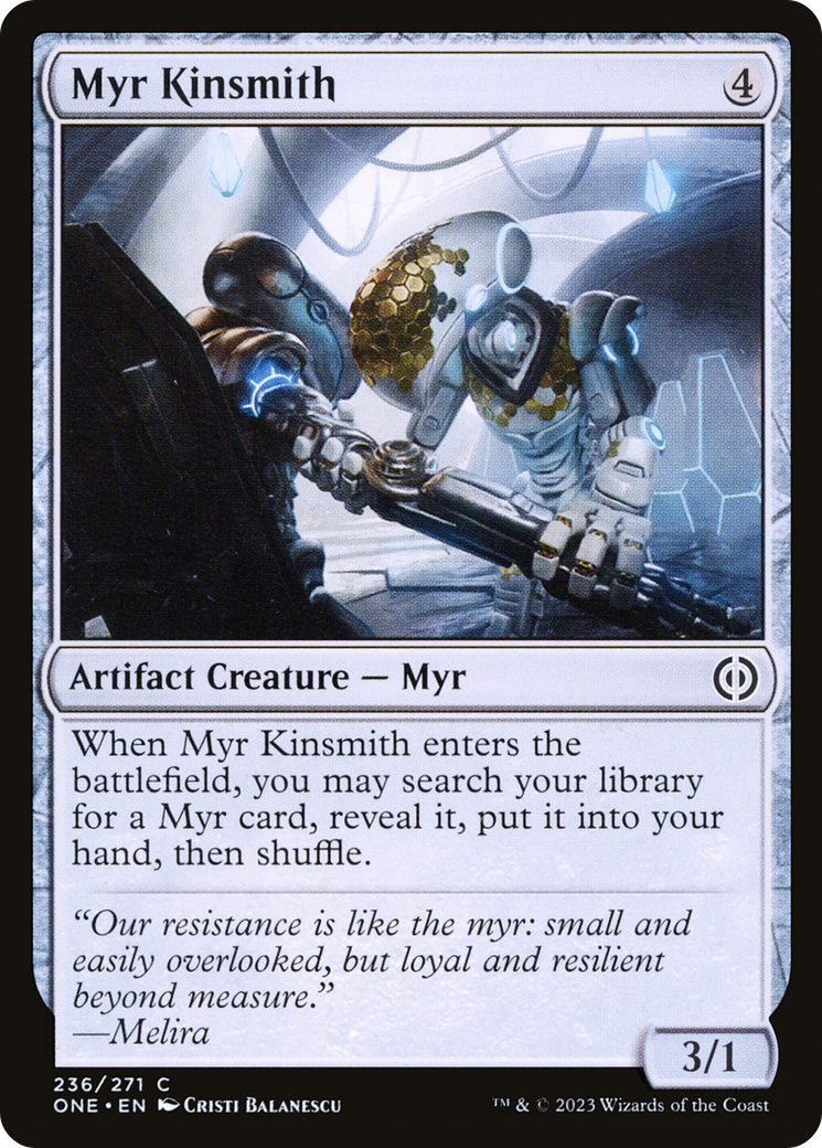 Myr Kinsmith [Phyrexia: All Will Be One] | The Gaming Verse