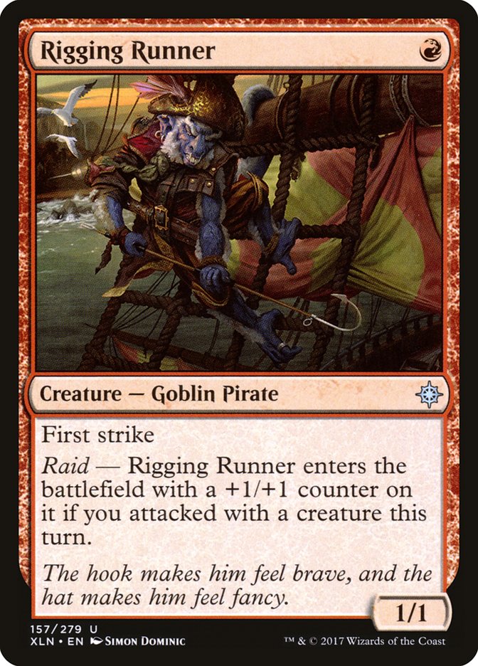 Rigging Runner [Ixalan] | The Gaming Verse