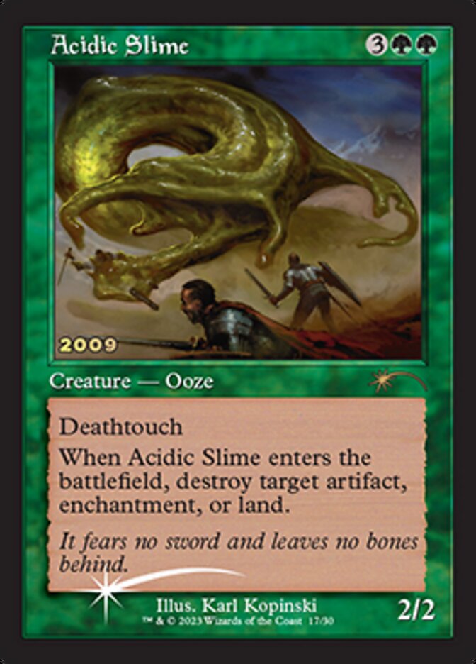 Acidic Slime [30th Anniversary Promos] | The Gaming Verse