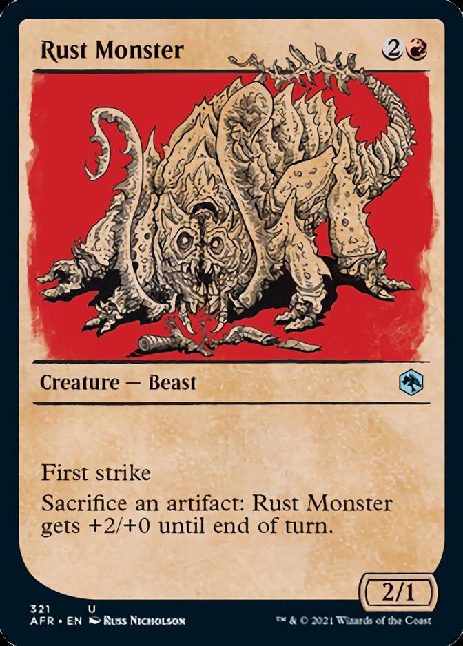 Rust Monster (Showcase) [Dungeons & Dragons: Adventures in the Forgotten Realms] | The Gaming Verse