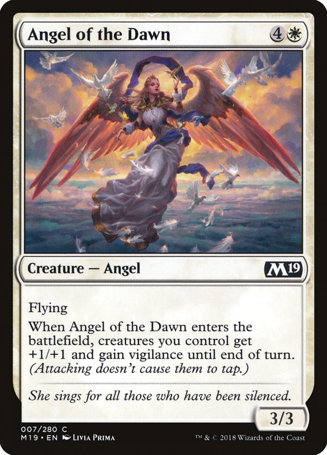 Angel of the Dawn [Core Set 2019] | The Gaming Verse