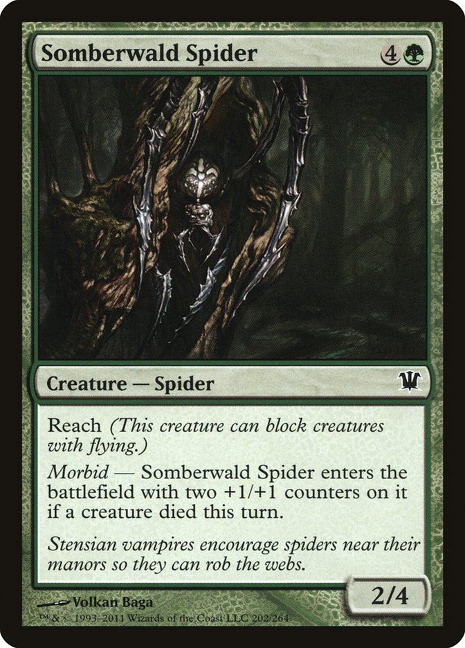 Somberwald Spider [Innistrad] | The Gaming Verse