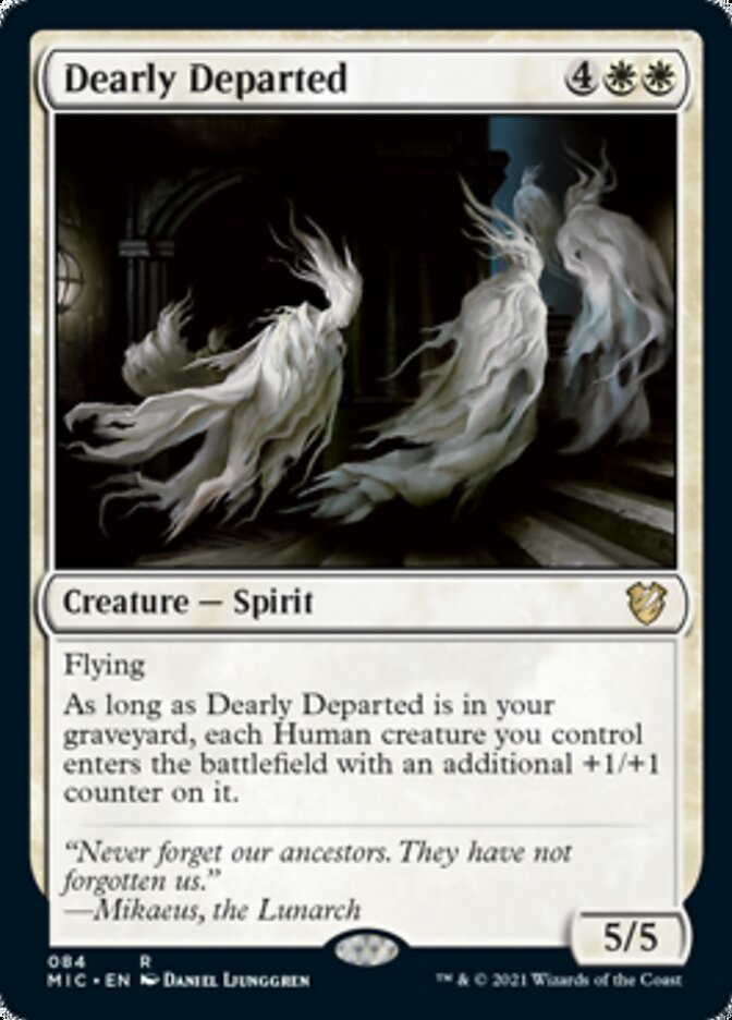 Dearly Departed [Innistrad: Midnight Hunt Commander] | The Gaming Verse