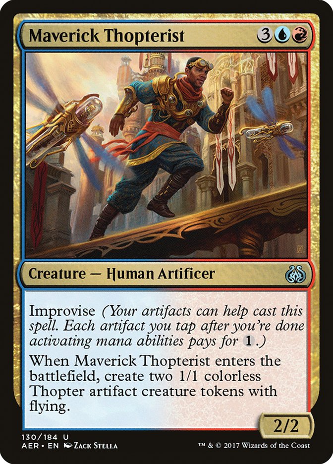 Maverick Thopterist [Aether Revolt] | The Gaming Verse