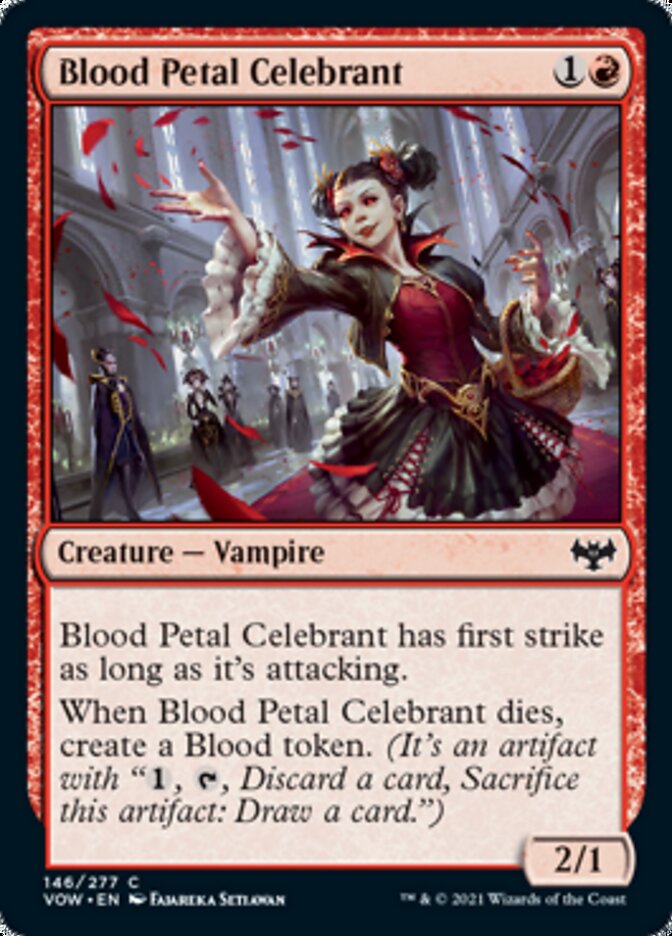 Blood Petal Celebrant [Innistrad: Crimson Vow] | The Gaming Verse