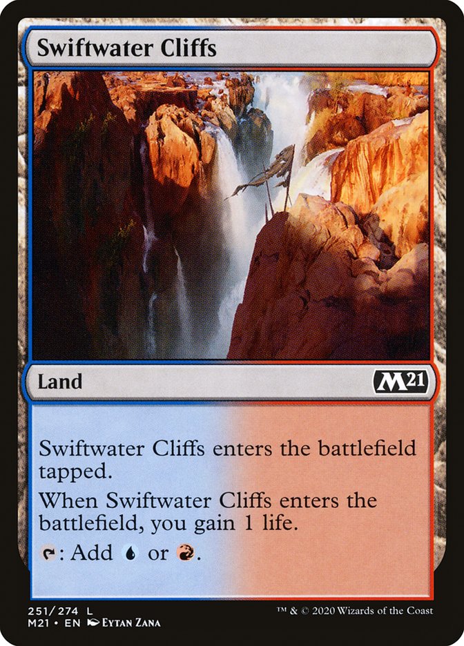 Swiftwater Cliffs [Core Set 2021] | The Gaming Verse