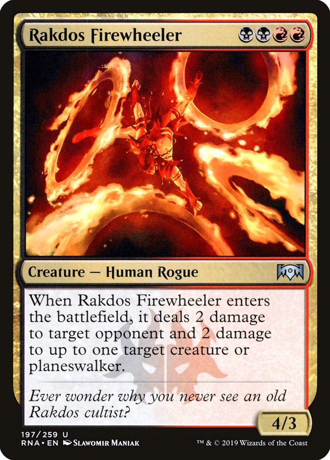 Rakdos Firewheeler [Ravnica Allegiance] | The Gaming Verse