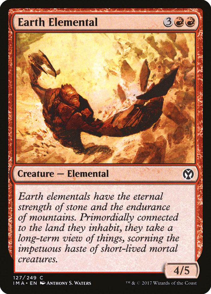 Earth Elemental [Iconic Masters] | The Gaming Verse