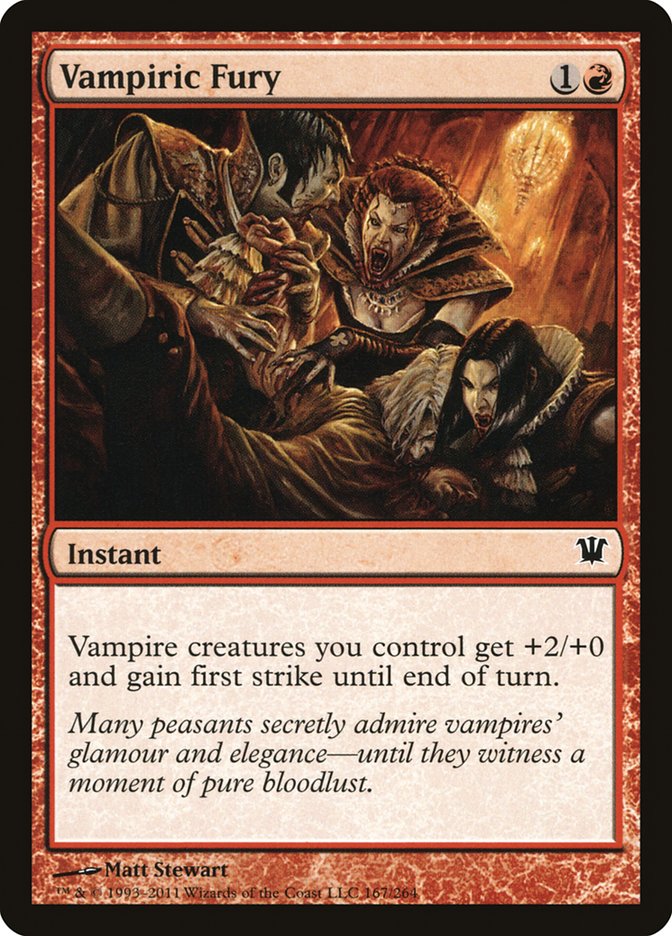 Vampiric Fury [Innistrad] | The Gaming Verse