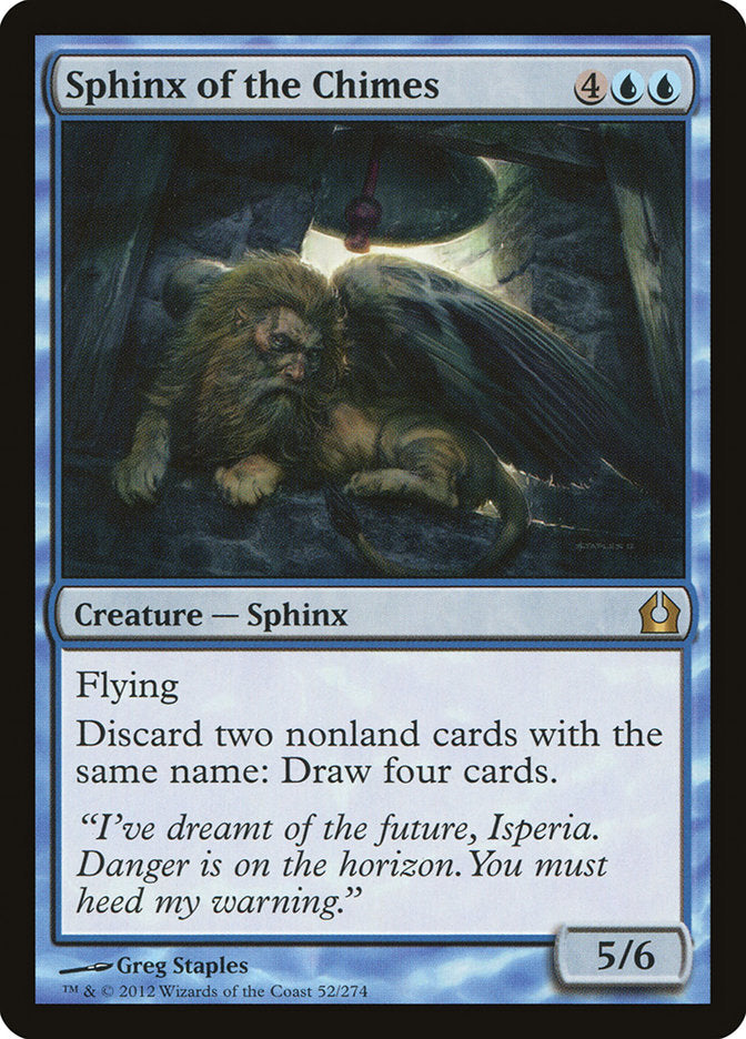 Sphinx of the Chimes [Return to Ravnica] | The Gaming Verse