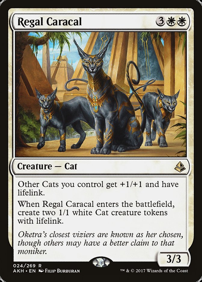 Regal Caracal [Amonkhet] | The Gaming Verse