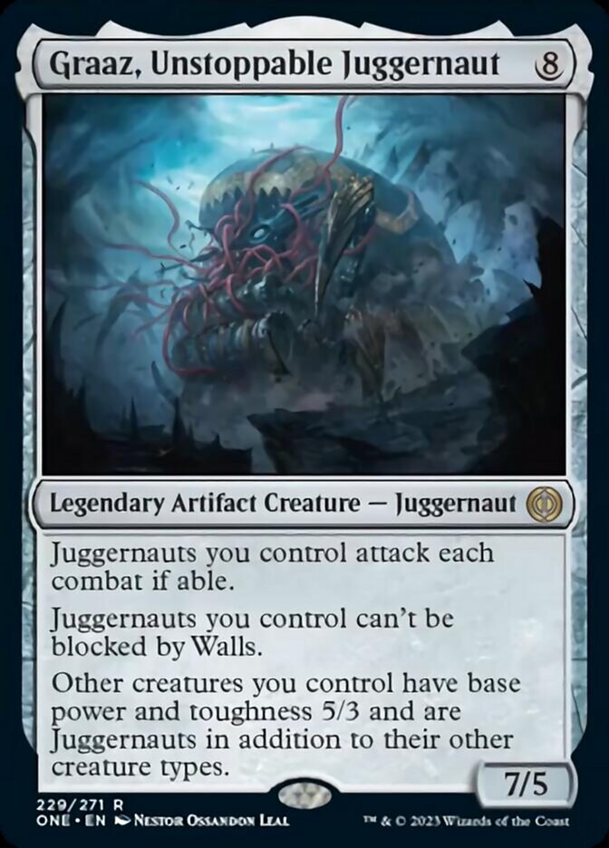 Graaz, Unstoppable Juggernaut [Phyrexia: All Will Be One] | The Gaming Verse