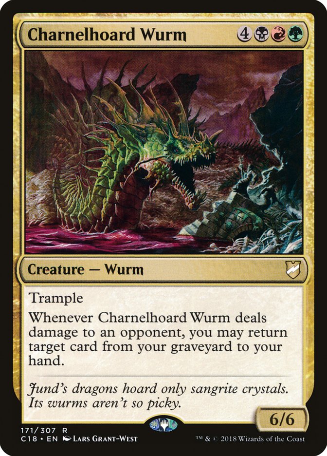 Charnelhoard Wurm [Commander 2018] | The Gaming Verse